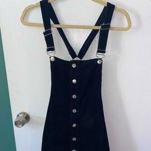 Corduroy Overall Dress